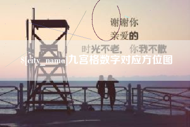 青州九宫格数字对应方位图