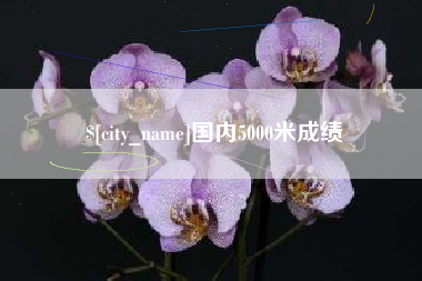 青州国内5000米成绩