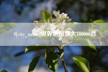 青州世界地图放大100000倍