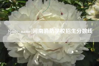 青州河南消防学校招生分数线