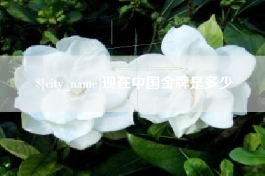 青州现在中国金牌是多少