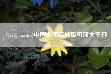 青州中国地图清晰版可放大黑白