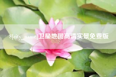 青州卫星地图高清实景免费版