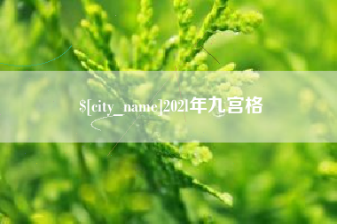 青州202l年九宫格