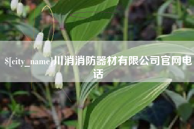青州川消消防器材有限公司官网电话