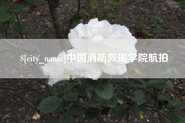 青州中国消防救援学院航拍