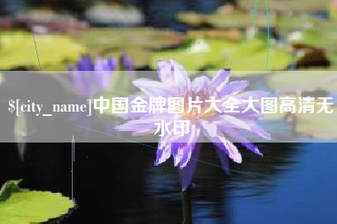 青州中国金牌图片大全大图高清无水印