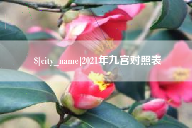 青州2021年九宫对照表